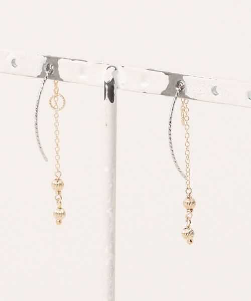 TAKE-UP（テイクアップ） ピアス 「 Palette」GF キラキラバイカラー