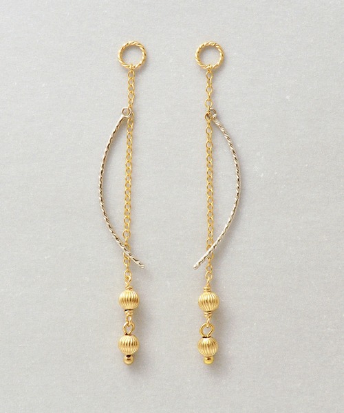 TAKE-UP（テイクアップ） ピアス 「 Palette」GF キラキラバイカラー