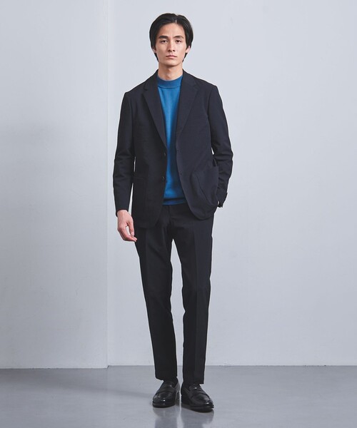 UNITED ARROWS スラックス ドビー ノープリーツ UA COZY