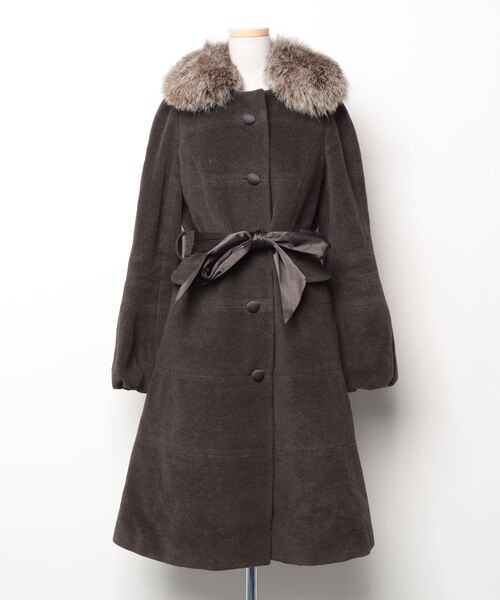 TO BE CHIC（トゥー ビー シック） コート 42 ブラウン レディース