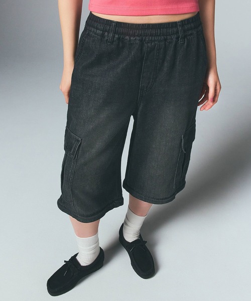 [専用] X-girl ダメージ デニムパンツ Sサイズ ワイド ストリート系綿 楽天市場】【公式】XLARGE エクストララージ CHEMICAL WIDE