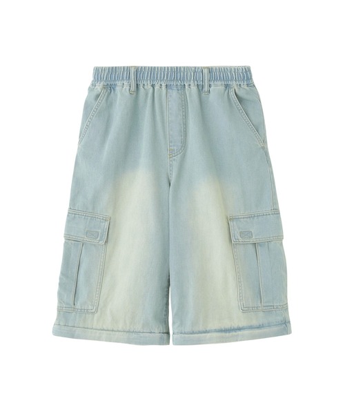 X-girl ジーンズ デニム デニムパンツ FADED 2WAY WIDE LEG