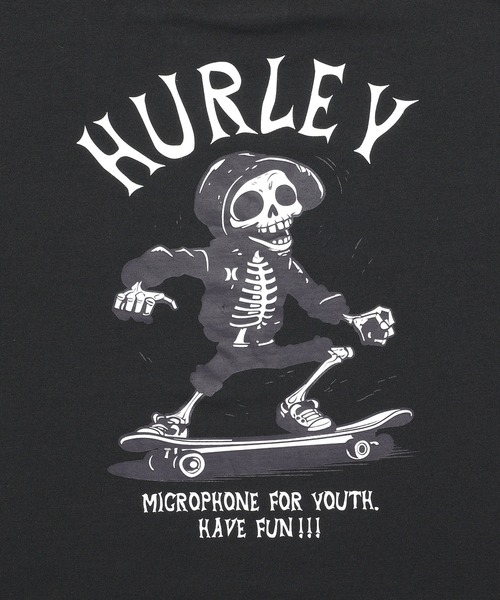 Hurley（ハーレー） tシャツ 「Hurley/ハーレー」ロゴバックプリントT