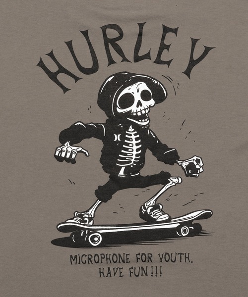 Hurley（ハーレー） tシャツ 「Hurley/ハーレー」ロゴバックプリントT