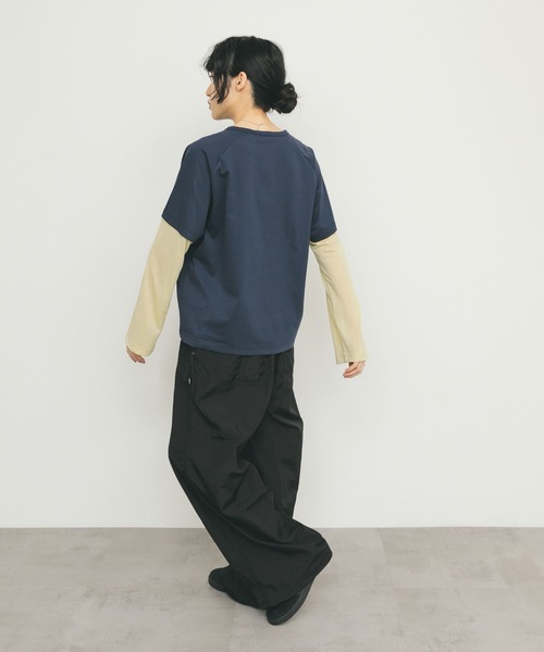 KBF（ケービーエフ） tシャツ シアースイッチングラグランTEE