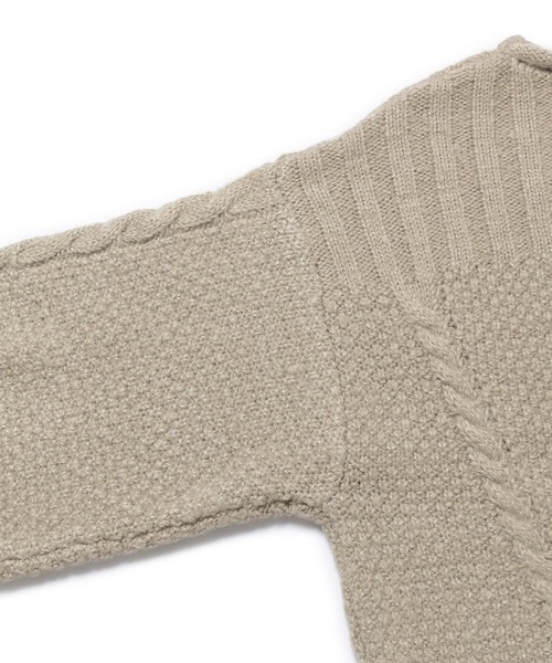 「Adam et Rope' Le Magasin」 長袖ニット FREE キナリ レディース_画像4