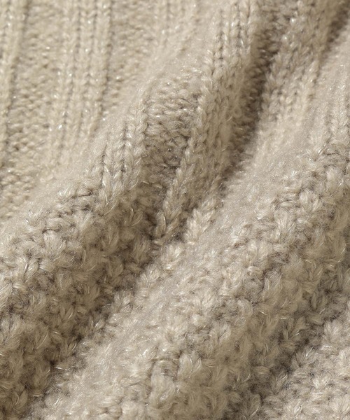 「Adam et Rope' Le Magasin」 長袖ニット FREE キナリ レディース_画像7