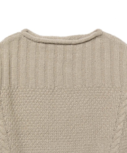 「Adam et Rope' Le Magasin」 長袖ニット FREE キナリ レディース_画像9