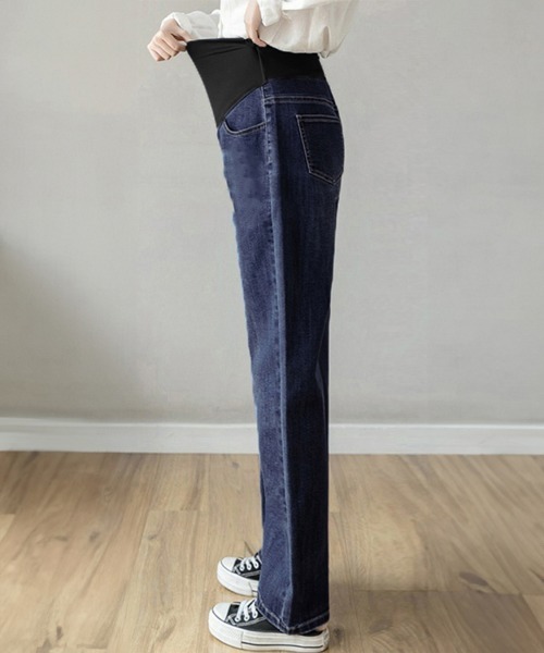 [Miniministore] Denim брюки M темно-синий женский 