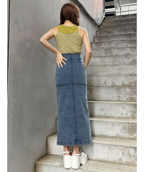 andmary デニムスカート Mサイズ Amy denim mini skirt