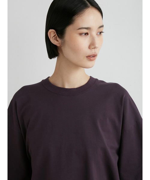 MIESROHE（ミースロエ） tシャツ サテン切り替えカットソートップス