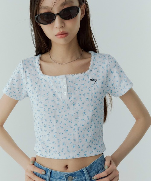 eimy istoire tシャツ miller×eimy ハーフスリーブコンパクトT