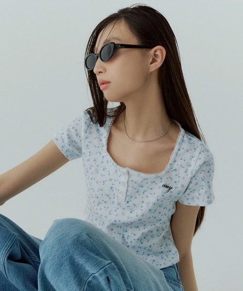 eimy istoire tシャツ miller×eimy ハーフスリーブコンパクトT