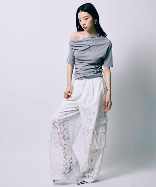 Led.tokyo♡ポケットレースパンツ led.tokyo パンツ 「led.tokyo」POCKET LACE PANTS/ポケット