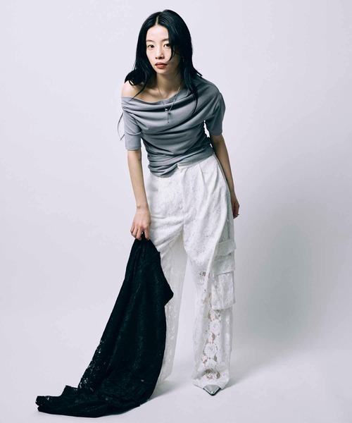 led.tokyo パンツ 「led.tokyo」POCKET LACE PANTS/ポケット