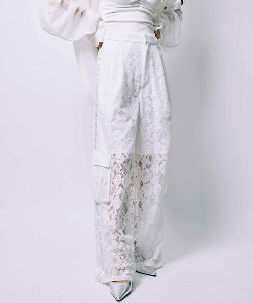 led.tokyo パンツ 「led.tokyo」POCKET LACE PANTS/ポケット