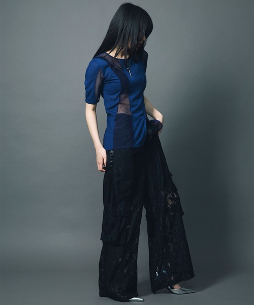 Led.tokyo♡ポケットレースパンツ led.tokyo パンツ 「led.tokyo」POCKET LACE PANTS/ポケット