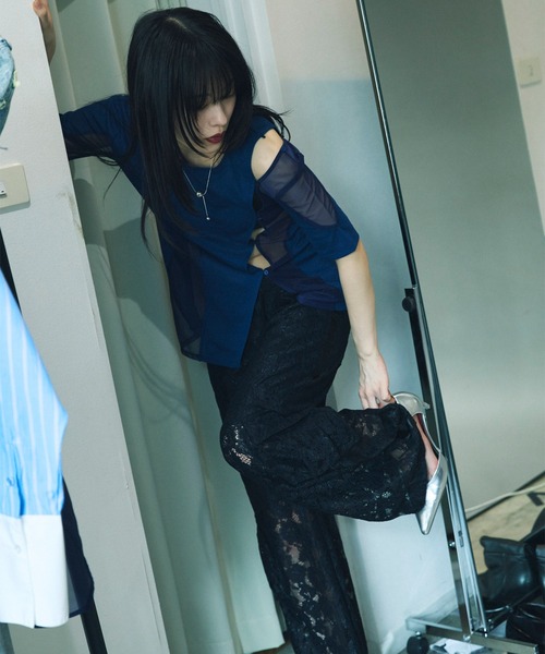 led.tokyo パンツ 「led.tokyo」POCKET LACE PANTS/ポケットレース