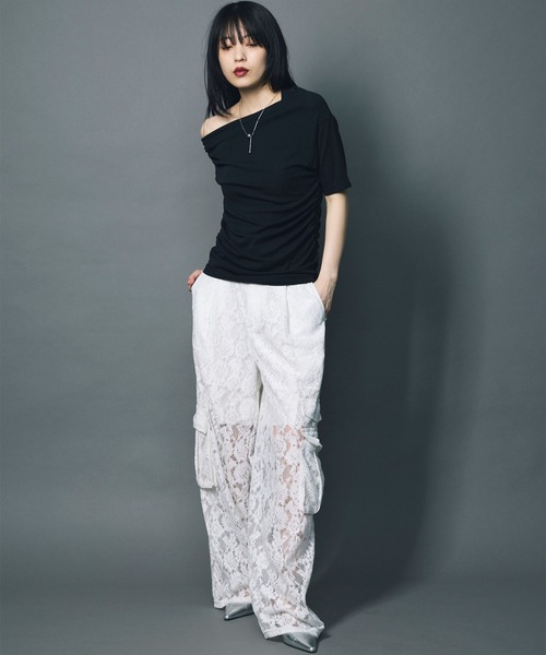 led.tokyo パンツ 「led.tokyo」POCKET LACE PANTS/ポケット