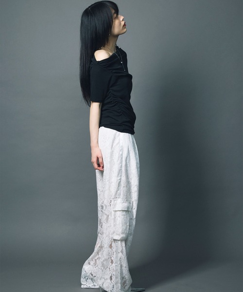 led.tokyo パンツ 「led.tokyo」POCKET LACE PANTS/ポケット