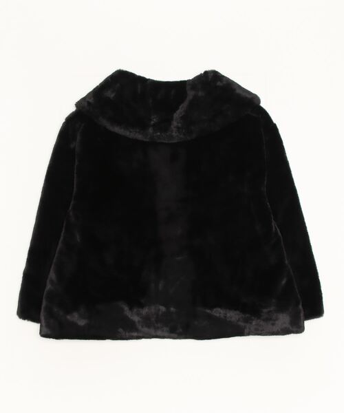 「mmts」 ファーコート ONE SIZE ブラック レディース_画像2