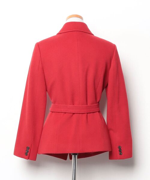 「RESTIR」 ジャケット 36 レッド レディース_画像2