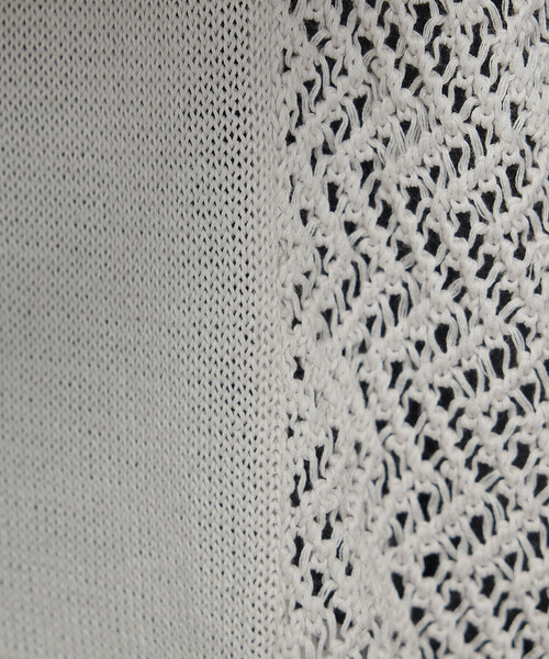 COMME CA（コムサ） カーディガン 擬麻コットン カーディガン