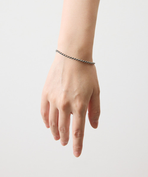 HARIM（ハリム） ブレスレット ハリム / NARROW SQUARE BLOCK CHAIN