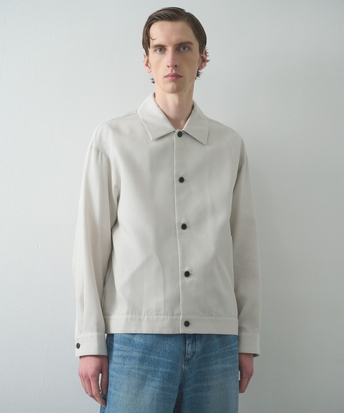 STUDIOUS（ステュディオス） シャツ 「STUDIOUS」SHEER SHIRTS BLOUSON