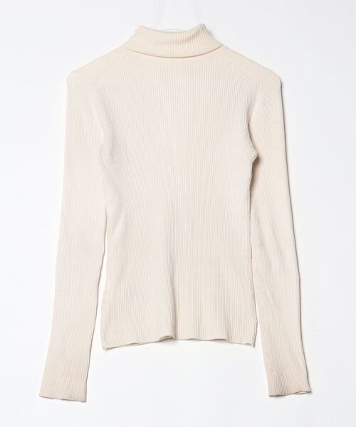 「LAGUNAMOON」 タートルネックニット FREE アイボリー レディース_画像2