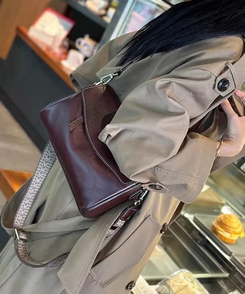 【極美品】SOMES SADDLE　2WAY　ワンハンドル　ショルダーバッグ KUUUPY（クーピー）の「2way One-Handle Shoulder Bag - 2wayワン