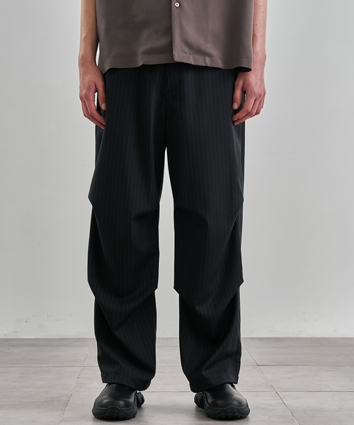 UNITED TOKYO カーゴパンツ SUMMER WOOL パラシュートパンツ