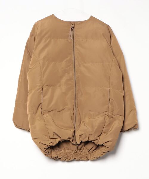 DOORS　ダウンジャケット ベージュ URBAN RESEARCH DOORS フード付きダウンジャケット ベージュ - メルカリ