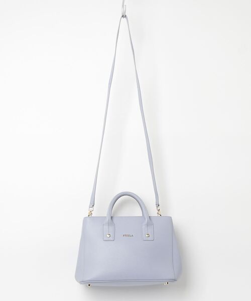 FURLA 「FURLA」 ワンポイント2WAYバッグ - ブルー レディース