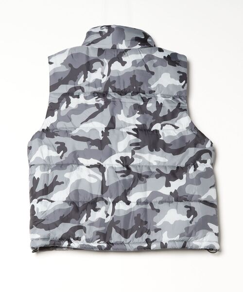 nitraid カモフラージュ ダウンベスト　最終出品 美品 nitraid ダウンジャケット M REALWEED リアルウィード