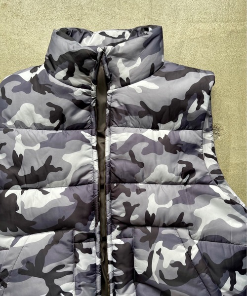   カモフラージュ ダウンベスト THE NORTH FACE ダウンベスト XL カモフラージュ - メルカリ