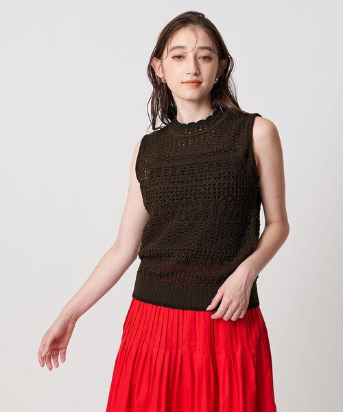UNITED ARROWS ニット セーター YTM ノースリーブ レディース