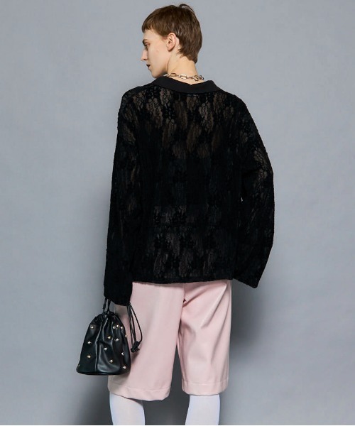 MAISON SPECIAL（メゾンスペシャル） tシャツ Lace Loose Tops/レース