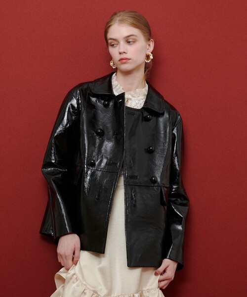 LOULOU WILLOUGHBY（ルルウィルビー） レザージャケット ライダース