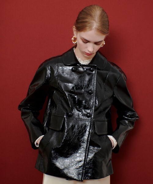 LOULOU WILLOUGHBY（ルルウィルビー） レザージャケット ライダース