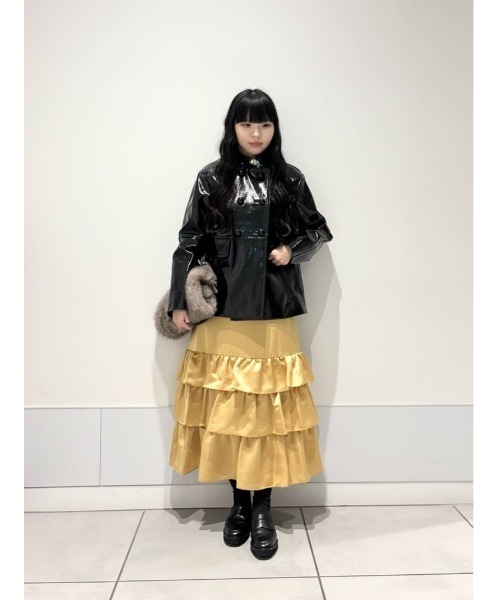 ♡LOULOU WILLOUGHBY ルルウィルビー♡ブルゾン 最終お値引き LOULOU WILLOUGHBY（ルルウィルビー） レザージャケット ライダース