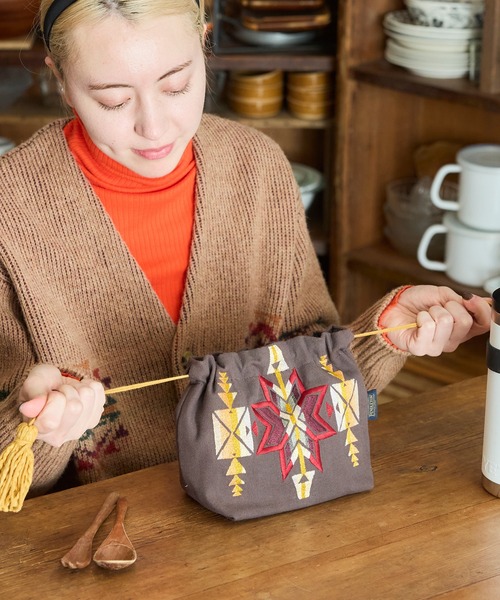 PENDLETON（ペンドルトン） ポーチ エンブロイダリーパース レディース 