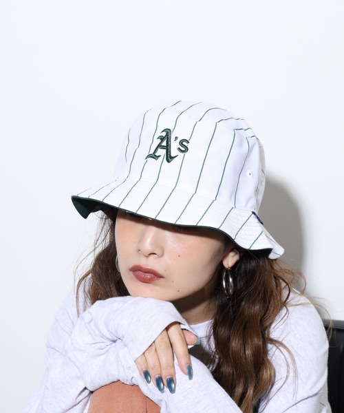 【美品✨クリーニング済】HERMES バケットハット 帽子 ストライプ裏地 清潔 HERMES バケットハット 帽子 ストライプ裏地 清潔 美品✨クリーニング