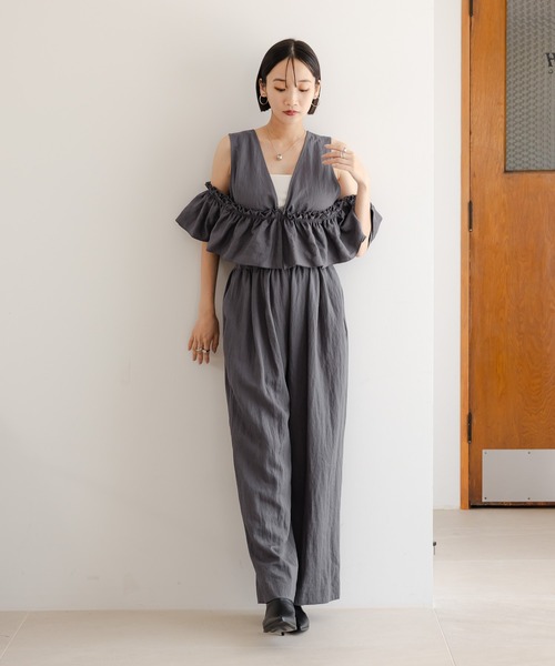 新品未使用　anana ギャザーサロペット 新品未使用 anana ギャザーサロペット 楽天市場】【8/1～3限定