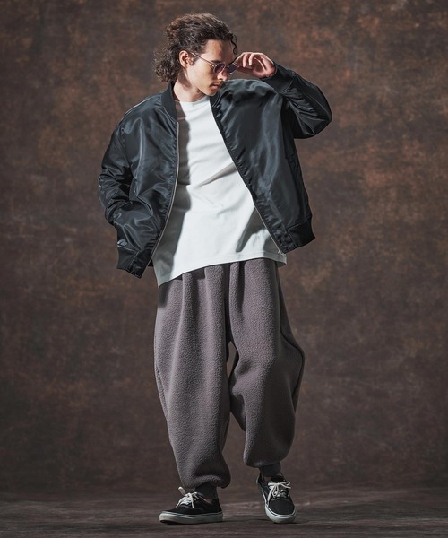 Jih Nunc（ジーヌンク） ma1 ma-1 mj10993-裏エコファーMA-1ジャケット