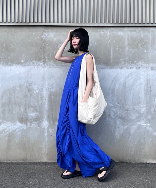 emmi ノースリーブワンピース 1 ブラック レディース : ZOZOTOWN Yahoo