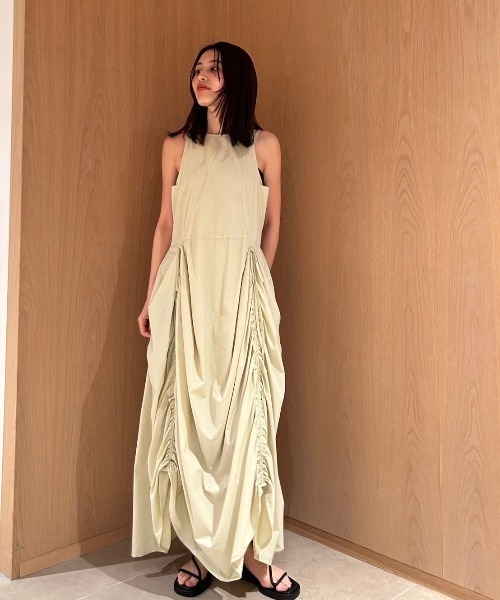 emmi ノースリーブワンピース 1 ブラック レディース : ZOZOTOWN Yahoo