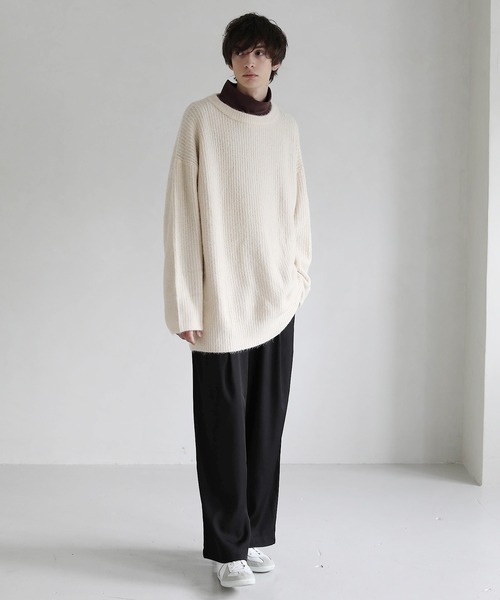 「LILL」 長袖ニット X-LARGE ブルー メンズ_画像2