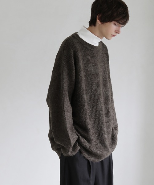 「LILL」 長袖ニット X-LARGE ブルー メンズ_画像3