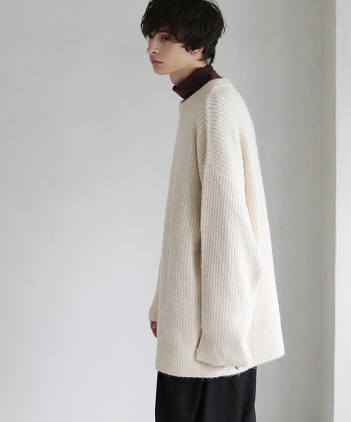 「LILL」 長袖ニット X-LARGE ブルー メンズ_画像5